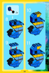 LEGO 4401 instructions page 36 – build guide
