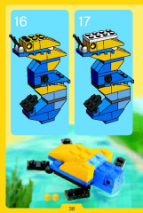 LEGO 4401 instructions page 38 – build guide