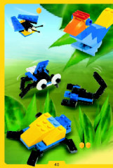LEGO 4401 instructions page 40 – build guide
