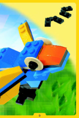 LEGO 4401 instructions page 9 – build guide