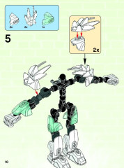 LEGO 44010 instructions page 10 – build guide