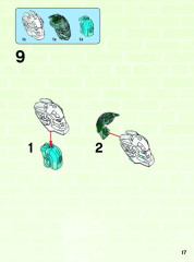 LEGO 44010 instructions page 17 – build guide