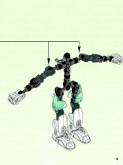 LEGO 44010 instructions page 9 – build guide