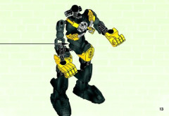 LEGO 44012 instructions page 13 – build guide