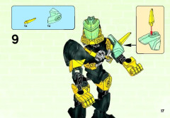 LEGO 44012 instructions page 17 – build guide