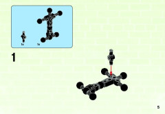 LEGO 44012 instructions page 5 – build guide