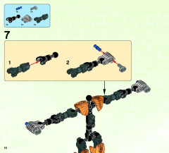 LEGO 44014 instructions page 10 – build guide