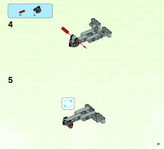 LEGO 44014 instructions page 31 – build guide