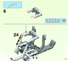 LEGO 44014 instructions page 43 – build guide