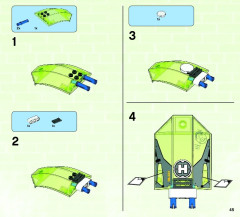 LEGO 44014 instructions page 45 – build guide