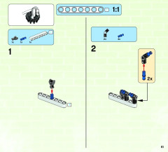 LEGO 44014 instructions page 61 – build guide