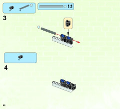 LEGO 44014 instructions page 62 – build guide