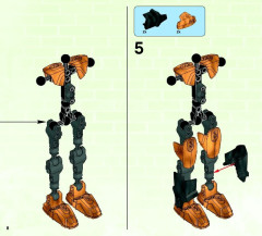 LEGO 44014 instructions page 8 – build guide
