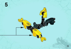 LEGO 44015 instructions page 13 – build guide