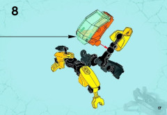 LEGO 44015 instructions page 17 – build guide