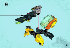 LEGO 44015 instructions page 21 – build guide