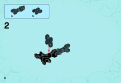 LEGO 44015 instructions page 8 – build guide