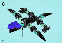 LEGO 44016 instructions page 20 – build guide