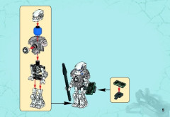 LEGO 44016 instructions page 5 – build guide