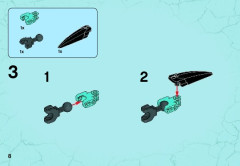 LEGO 44016 instructions page 8 – build guide