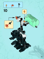 LEGO 44017 instructions page 17 – build guide