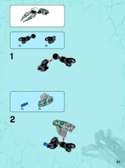 LEGO 44017 instructions page 21 – build guide