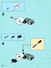 LEGO 44017 instructions page 22 – build guide