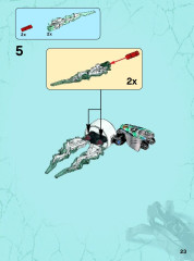 LEGO 44017 instructions page 23 – build guide