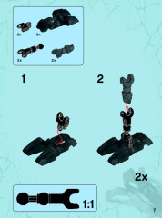 LEGO 44017 instructions page 7 – build guide