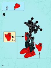 LEGO 44018 instructions page 10 – build guide