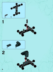 LEGO 44019 instructions page 6 – build guide