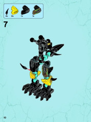 LEGO 44020 instructions page 10 – build guide