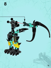 LEGO 44020 instructions page 13 – build guide