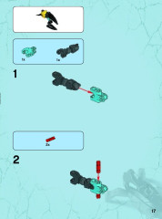 LEGO 44020 instructions page 17 – build guide