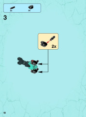 LEGO 44020 instructions page 18 – build guide