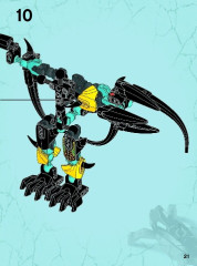 LEGO 44020 instructions page 21 – build guide