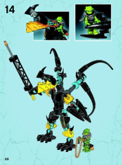 LEGO 44020 instructions page 28 – build guide