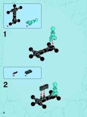 LEGO 44020 instructions page 6 – build guide