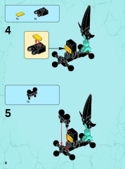 LEGO 44020 instructions page 8 – build guide