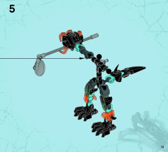 LEGO 44021 instructions page 13 – build guide