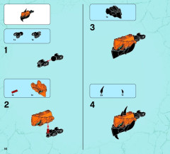 LEGO 44021 instructions page 16 – build guide