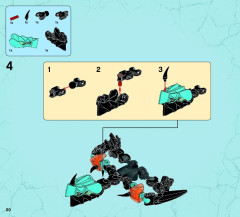 LEGO 44021 instructions page 20 – build guide