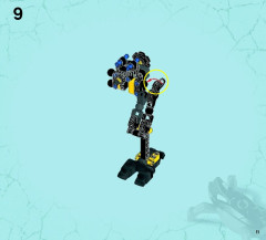 LEGO 44022 instructions page 11 – build guide