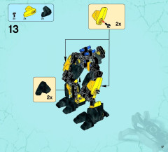 LEGO 44022 instructions page 17 – build guide