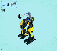 LEGO 44022 instructions page 18 – build guide