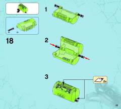 LEGO 44022 instructions page 23 – build guide