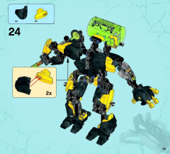 LEGO 44022 instructions page 33 – build guide