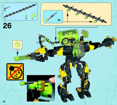 LEGO 44022 instructions page 36 – build guide