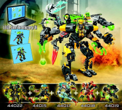 LEGO 44022 instructions page 44 – build guide