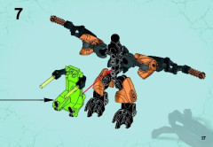 LEGO 44023 instructions page 17 – build guide